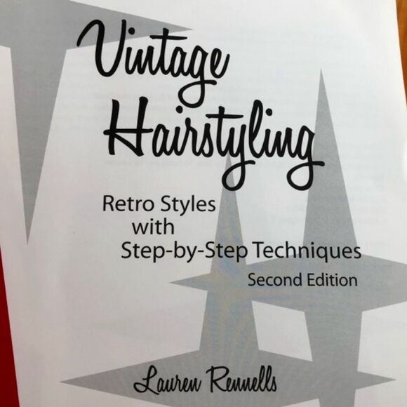 Vintage Hairstyling Book By Lauren Rennell's - Picture 3 of 14